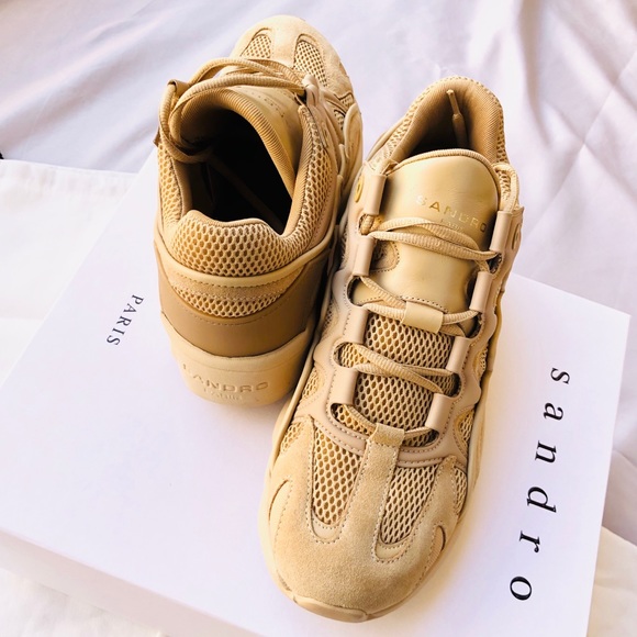 sandro chunky sneakers